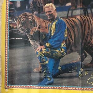 Ringling Bros Gunther Gebel-Williams Farewell Tour 1990 Poster